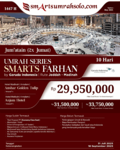 brosur dan harga smarts umrah