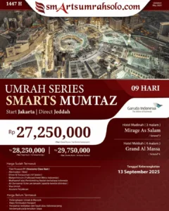 brosur dan harga smarts umrah