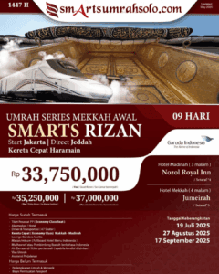 brosur dan harga smarts umrah