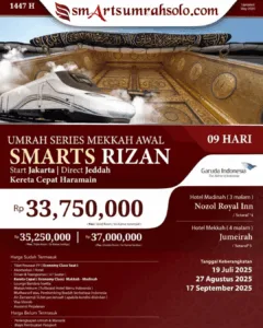 brosur dan harga smarts umrah