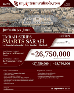 brosur dan harga smarts umrah