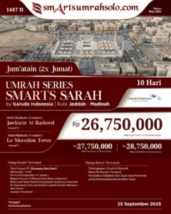 brosur dan harga smarts umrah