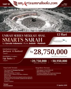 brosur dan harga smarts umrah