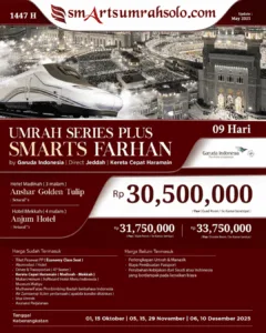 brosur dan harga smarts umrah