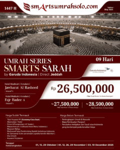brosur dan harga smarts umrah