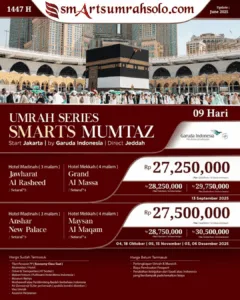 brosur dan harga smarts umrah