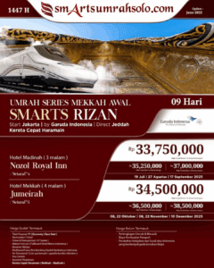 brosur dan harga smarts umrah