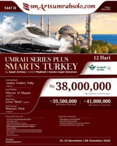 brosur dan harga smarts umrah